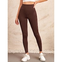 Emery Rose Leggings de Punto Casual para Mujer