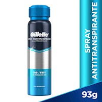 Gillette Spray Antitranspirante Cool Wave 93g