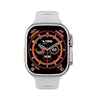 Smartwatch T800 ULTRA GEN 2 Bluetooth: 5.0 2.2" carga inalámbrica, plata