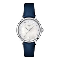 Tissot Odaci-T Diamond White Mother of Pearl Ladies Watch