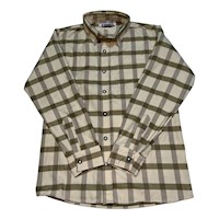 Camisa Leñador Junior Beige