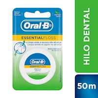 Oral B Hilo Dental Encerado Essential Floss 50m