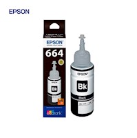 Tinta Epson T664 Ecotank 70ml Color Negro