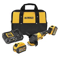 Amoladora Angular 5" 60V FlexVolt Brushless 2 Bat Dewalt DCG418T2-B2