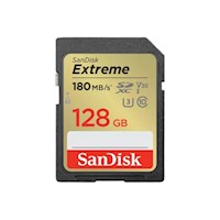 Memoria Sd Sandisk Extreme 180mb/S 128gb