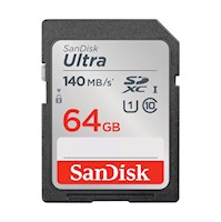 Memoria Sandisk Ultra 64GB 140 mb/s