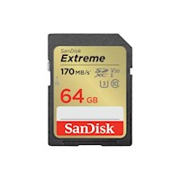 Memoria Sandisk Extreme 64gb 170mb/S