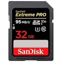 Memoria Sandisk Sd Extreme Pro 32gb De 95mb/S