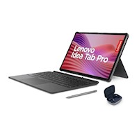 Tablet Lenovo Idea Tab Pro + Teclado + Lapiz + Audífonos 12.4" 256GB 8GB Gris