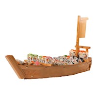 Tabla De Bambu Modelo Barco de 80cm