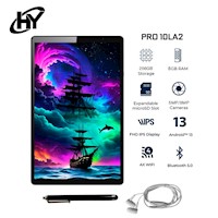 TABLET HYUNDAI HYTAB PRO 10LA2 8GB 256GB PANT. 10.1" - GRIS ESPACIAL/ANDROID 13