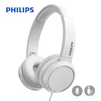 Audifonos Philips On Ear Bass TAH4105WT 35mm Blanco