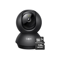 Cámara de Seguridad Wi-Fi 360º 2K Tapo C211 + Micro SD128GB - Tplink