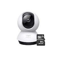 Cámara de seguridad para interiores Tapo C220 2K 4MP + Micro SD 64gb - Tplink