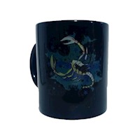 Taza Ceramica Clasica Signo Zodiaco Escorpio 1pza