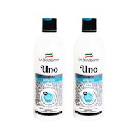 Shampoo Uno Nutritivo Sin Sal La Brasiliana (500 Ml) x 2UNIDADES