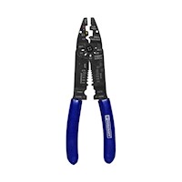 Alicate de pelacable corte y crimpado 9" TC4617 Toolcraft