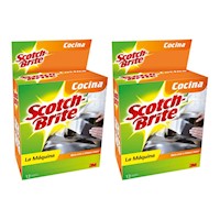 Pack x2 Fibra Scotch Brite La Maquina