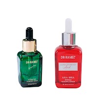 Serum TE verde + Serum Alpha Hydroxy Acid AHA-BHA - Dr Rashel