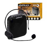 Amplificador de Voz Portatil e Inalambrico Batblack BT-V317