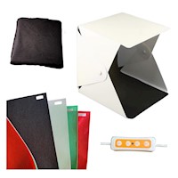Cubo Fotografico 40x40cm Usb Luz Led Py12231 Productos + Accesorios