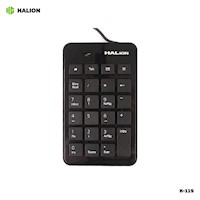 TECLADO NUMERICO HALION K-119