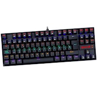 Teclado Mecánico Redragon Negro Kumara K552RGB Switch Azul