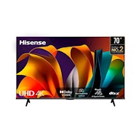 Televisor HISENSE LED 70" UHD 4K Smart TV 70A6N