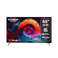 Televisor Hyundai 65" HYLED6513QG 4K QLED Gris