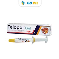 Telopar Gel Oral Jeringa x 2 Ml - Antiparasitario para Perros y Gatos