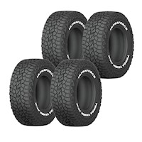 Pack de 4 Llantas LT285/45R22 ULTRAFORCE TERRA TAMER AT-X 117/114S