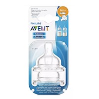 Tetina Philips Avent Clasicc Para Bebes +6m - Pack De 2 Uni