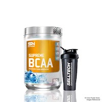 Aminoácidos Supreme Nutrition Bcaa 500gr Bluberry + Shaker
