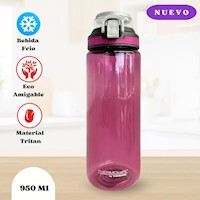 Tomatodo Deportivo Clasico Thermos 950 Ml Fucsia