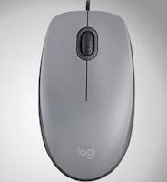 MOUSE LOGITECH M110 SILENT OPTICO USB GRIS