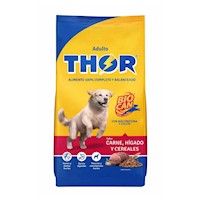 Comida para Perros THOR Adulto Carne, Hígado, Cereal Bolsa 25kg
