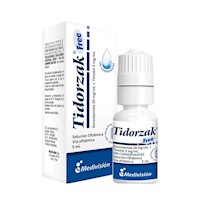 Tidorzak Free 20 mg/mL + 5 mg/mL Solución Oftálmica