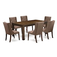 Juego para comedor Dmuebles 4 sillas Zaid