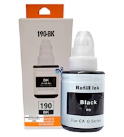 Tinta Compatible GI190BK Negro Para Canon