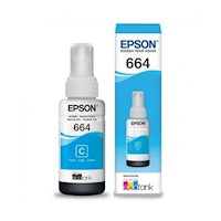 Botella de tinta 664 EPSON COLOR CIAN