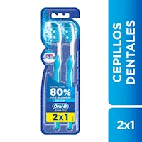 Cepillo Dental Oral B 3D White Brilliant x2 unidades