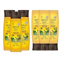 Skala Maracuyá Shampoo 325Ml + Acondicionador 325Ml 3 Unid
