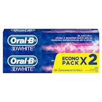 Oral B Pasta Dental 3D White 76ml x2 unidades