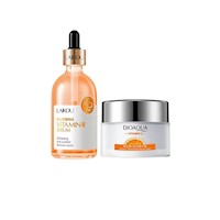 Serum California + Crema Facial Hidratante con Vitamina C