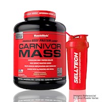 Ganador de Peso Musclemeds Carnivor Mass 5.9lb Vainilla