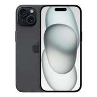 Celular Iphone 15 6GB RAM 128GB Cámara Principal 48MP + 12MP, Frontal 12MP, 6.1", Negro