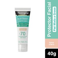 Bloqueador Solar Sun Fresh Piel Clara Fps 70 40 G Neutrogena
