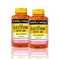 Vitamina Soya Lecithin 1200 Mg (100 Softg) Pack X2