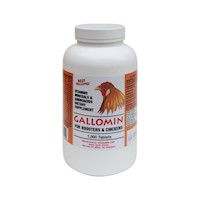 MULTIVITAMINICO PARA GALLOS GALLOMIN 1000 TAB