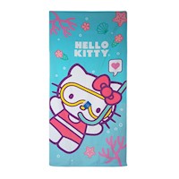 Toalla de Hello Kitty de microfibra para niños